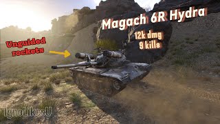 12,2k raw dmg with 9 kills in the new Magach 6R Hydra | WoTC uncut