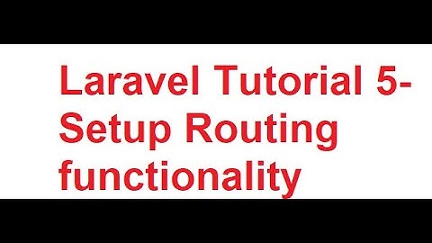 Step 5- Router Setup In Laravel Vue