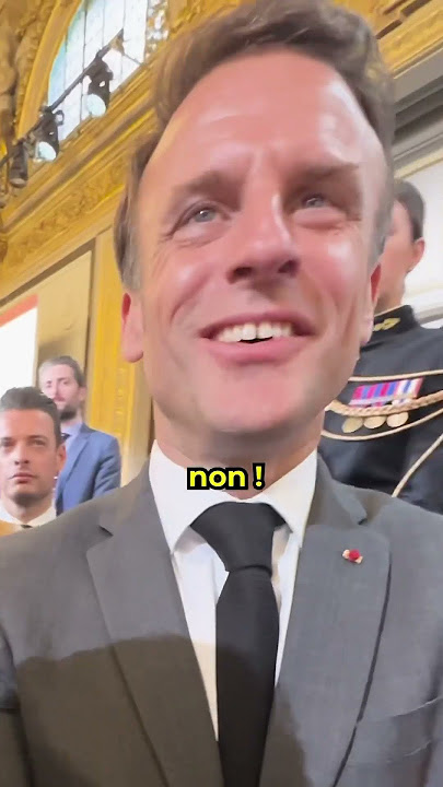 EMMANUEL MACRON DIT QUOICOUBEH !! 🤣🤣