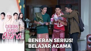 BENERAN SERIUS! Ternyata Rafa Belajar Agamnya Dengan Ridho - CATATAN HARIAN AISHA