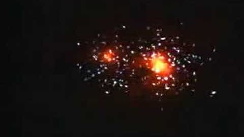 Animation of Galaxy Cluster Merger