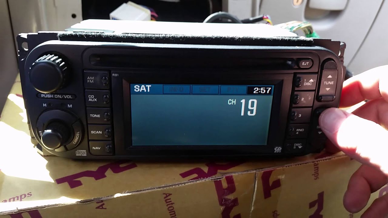 Adding Satellite Radio to a 2001 PT Cruiser YouTube