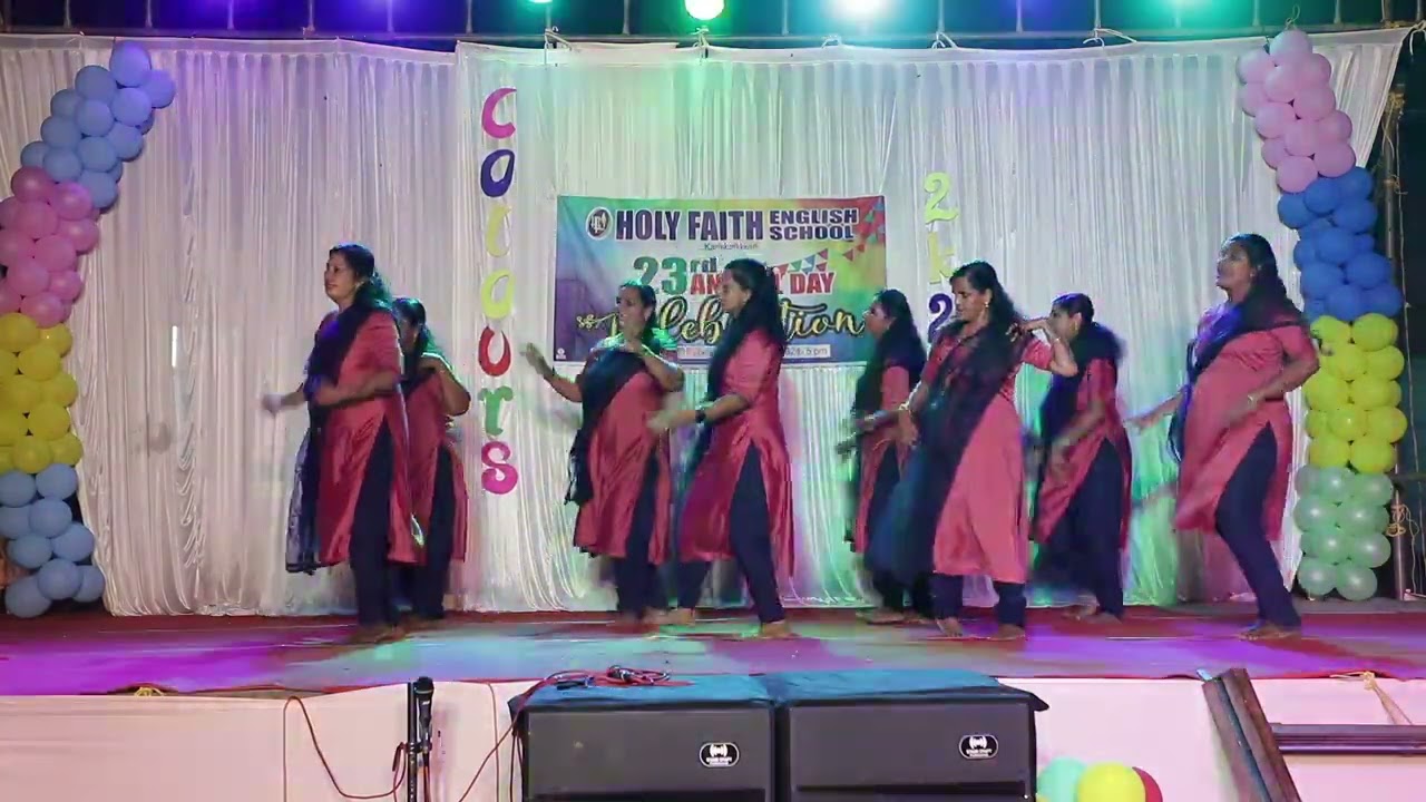 Annual Day Celebration || Colours 2K24 || Dance by Teachers
