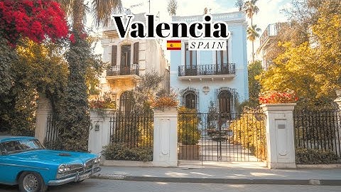 Valencia, Spain 🇪🇸 - Only Summer Vibes Here  - 4K-HDR Walking Tour