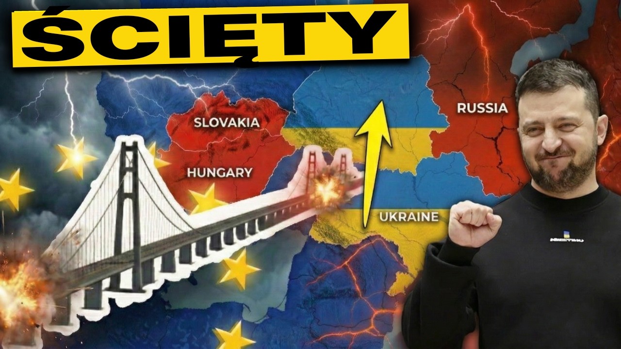 Główny most Rosji do Europy zniknął: Ukraina właśnie ZAMYKA największe połączenie eksportowe Rosji