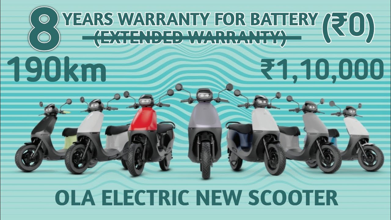 ⚡5 NEW UPDATES FROM OLA ELECTRIC NEW ESCOOTER LAUNCH 8 YEARS NO