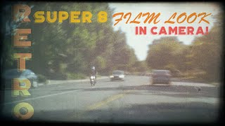 Easy Super 8 Film Look IN-CAMERA! (+retro editing software tricks) screenshot 2