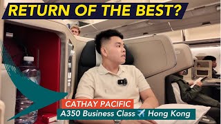 Cathay Pacific A350 BUSINESS CLASS in 2024 | How I Only Paid AU$356? #cathaypacific