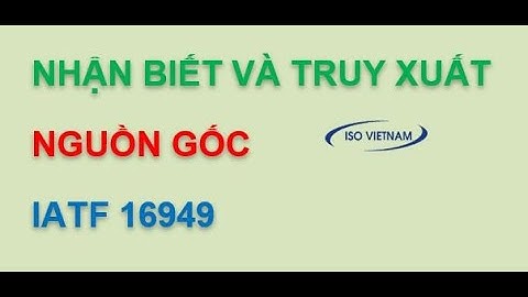 Truy xuất nguồn gốc sản phẩm tiếng anh là gì