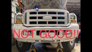 FORD SUPERDUTY FRONT END INSPECTION! BAD NEWS!