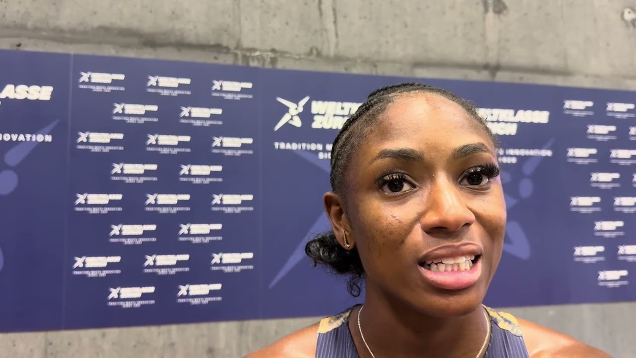 Melissa Jefferson-Wooden Happy With 10.70 100m In Zurich Despite Photo Finish Loss To Julien Alfred