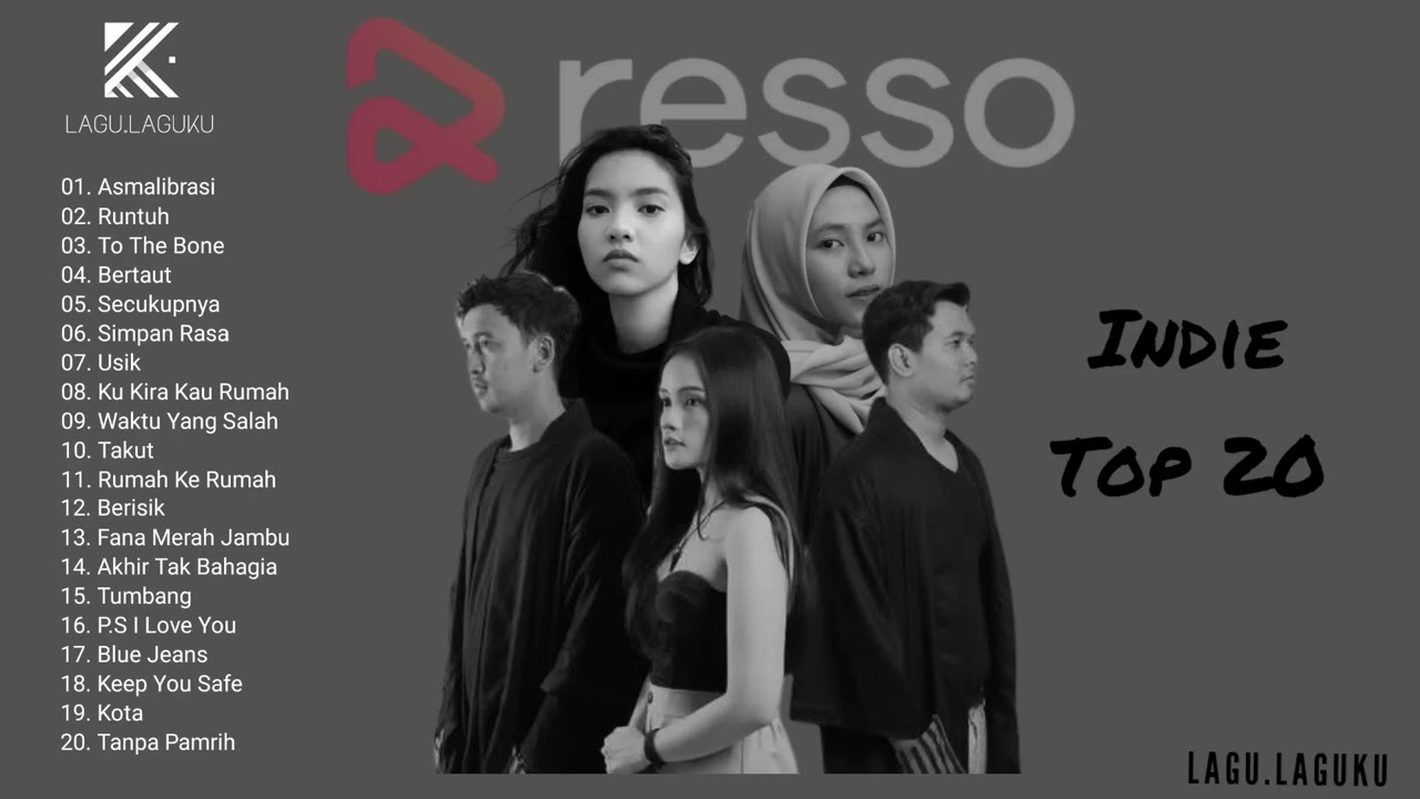 RESSO INDIE TOP 20 HITS INDONESIA AGUSTUS 2022 TANPA IKLAN