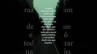 Mamá siempre tenía razón… lo entiendes después #shorts #trending #madre #amorreal