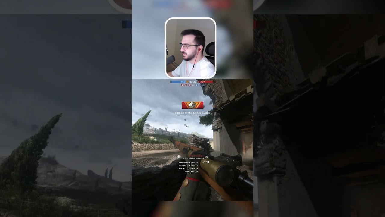 جربت باتل فيلد 1 لأول مرة ! 🙂 #battlefield
