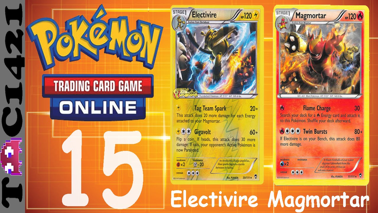 Pokemon TCG Online | Ep 15 | Electivire/Magmortar #TagTeam