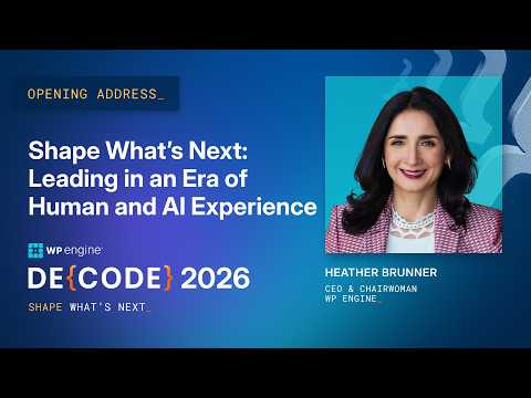 Shape What’s Next: Leading in an Era of Human and AI Experience