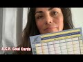 Ace goal cards how to fill them out in your homeschool