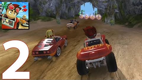 Beach Buggy Racing - Gameplay Walkthrough Part 2- Easy Street 2 (iOS, Android)