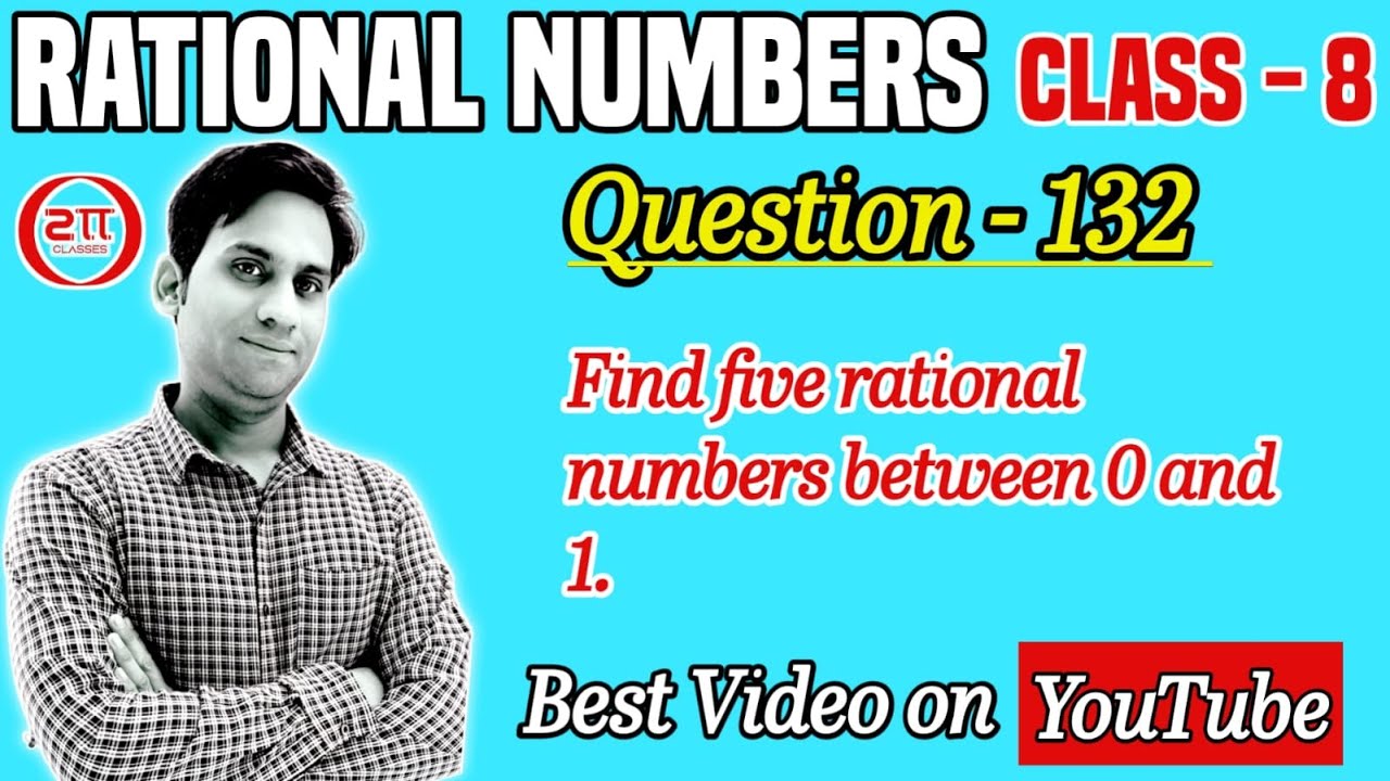 Find five rational numbers between 0 and 1. YouTube