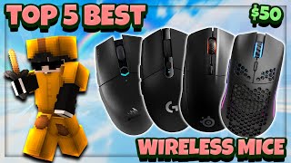 Top 5 BEST Wireless Mice For Minecraft | Best Wireless Mouse for PvP & Bridging (HIGH CPS) - 2024