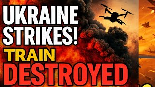 Ukrainian Drones SMASH Russian Train — Then THIS Happened
