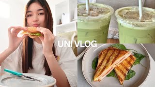 UNI VLOG | what i eat in a day, kanken giveaway, visiting cafes, matcha, school & personal life 🌸