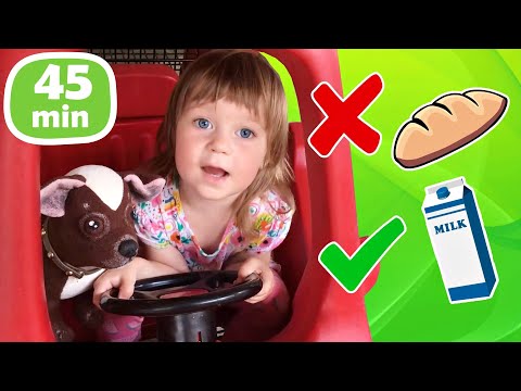 Les aventures de Bianca et de ses jouets! Vidéos d’éveil pour enfants.