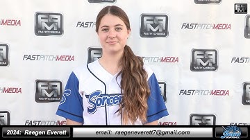 2024 Raegen Everett 4.0 GPA - Athletic Pitcher and Middle Infielder Softball Skills Video - Sorcerer