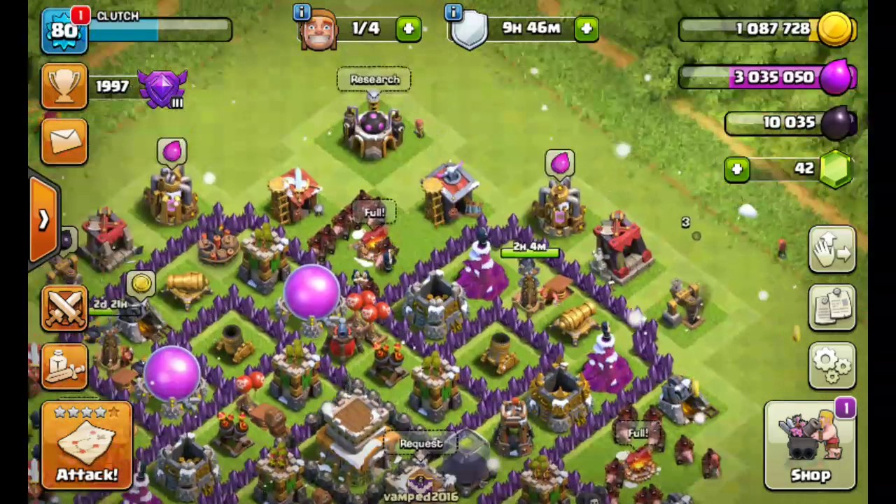 Good Army For Th8 In Clash Of Clans YouTube