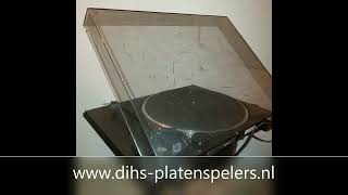 Technics SL BD22 met Cartridge en stylus P24, snaar aangedreven, stroboscoop en pitch, semi automaat