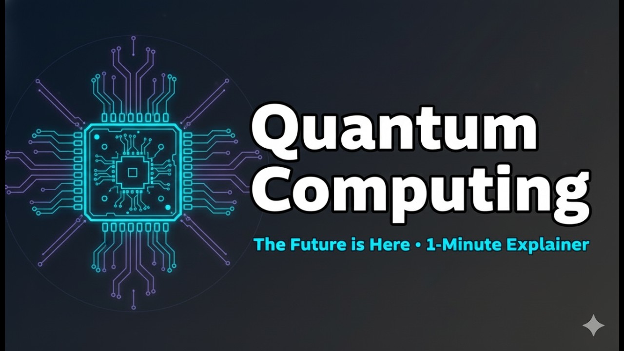Quantum Computing in 1 Minute | The Future of Technology Explained ...