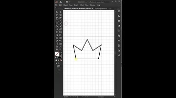 Easy Drawing Crown Icon in Adobe Illustrator