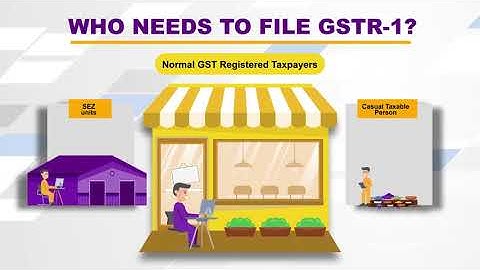 GSTR 1 under GST #LearnwithCBIC