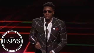 Donovan Mitchell wins Best Breakthrough Athlete | 2018 ESPYS | ESPN