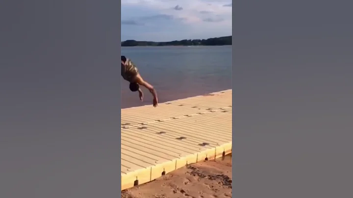 Duke Dennis video of him training his Naruto backflip with his homeboy Terrence back in the 80s...