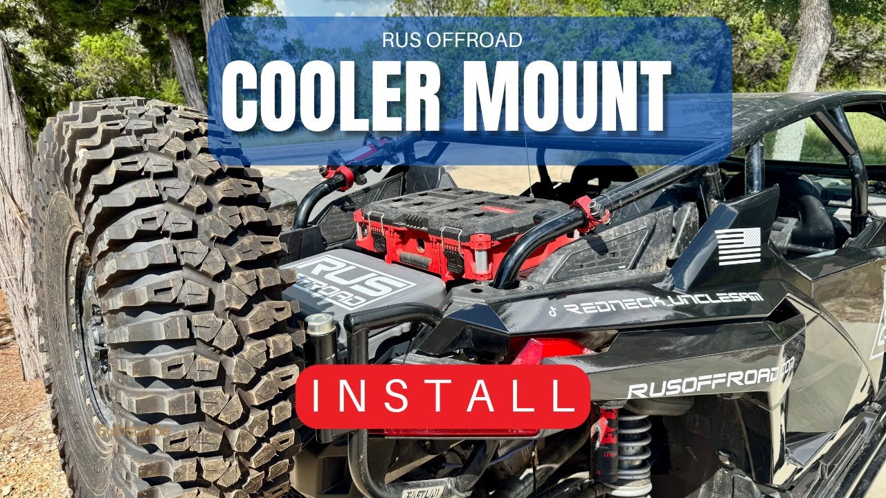 RUS Offroad - Cooler Mount Install / Turbo R, Pro R, Pro XP, Pro S / Yeti & RTIC