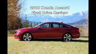2018 Honda Accord First Drive Review