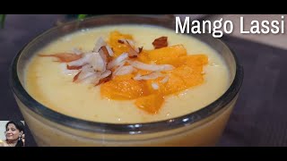 Quick Mango lassi | 1 Minute Mango lassi