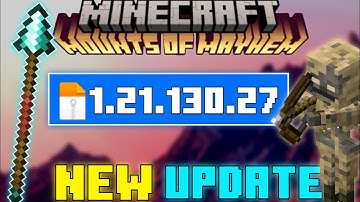 Minecraft 1.21.130.27 Official BetaVersion Release |1.21.130.27 NewBeta Update |LUCKY Its New