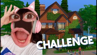 🏡 Cada habitación está prediseñada!!! 😨 🏡 Los Sims 4 CHALLENGE miriamslowly