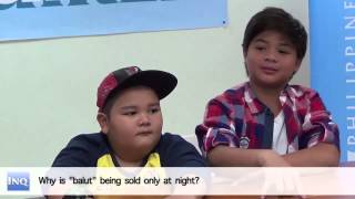 Goin Bulilit stars answer why balut sold only at night