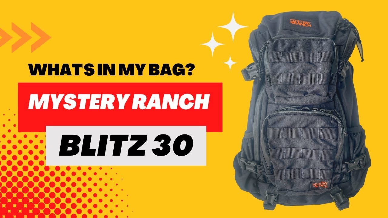 Mystery Ranch Blitz 30 Backpack Review - Best Tactical Everyday Carry Bag?