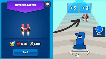 Merge Alphabet Lore Run, Number Lore, abcdefghijklmnopqrstuvwxyz 11 | Merge Alphabet: 3D Run