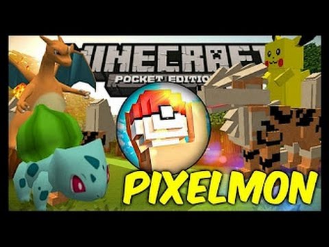 minecraft pocket edition mods pixelmon