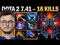 Shadow Fiend with 16 Kills and Hurricane - Dota 7.41