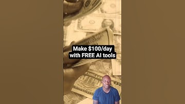 Make $100/day with FREE AI tools! No skills needed. 💰 #AI #Hustle #makemoneyonline