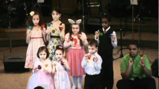 Kidz Choir Bell Ringing Easter Sunday