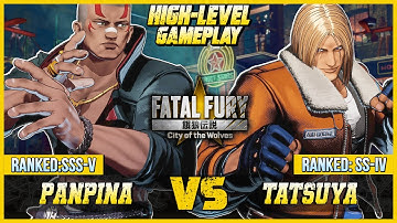 FATAL FURY: CotW ⭐ Panpina (VOX) vs Tatsuya (TERRY) ⭐ FF:CotW High Level Gameplay!