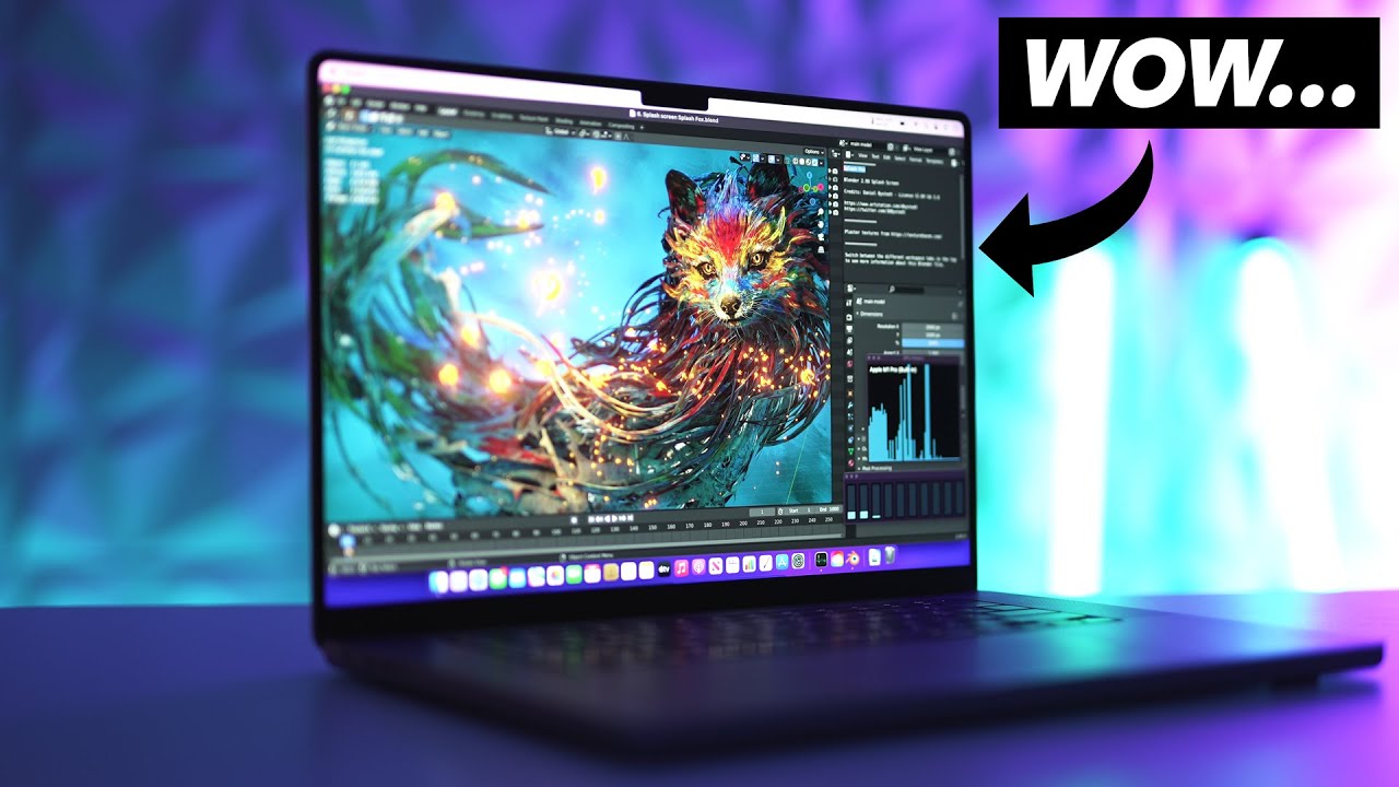 bud Køb Bekræfte BLENDER on the NEW M1 Pro MacBook (CPU, GPU, RAM Usage) - YouTube