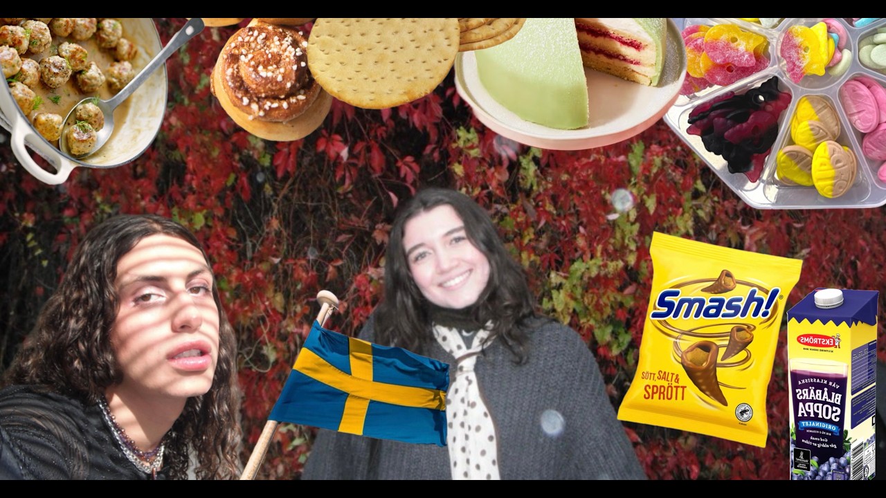 Dégustations de produits suédois avec CHRISTINAA!!!!